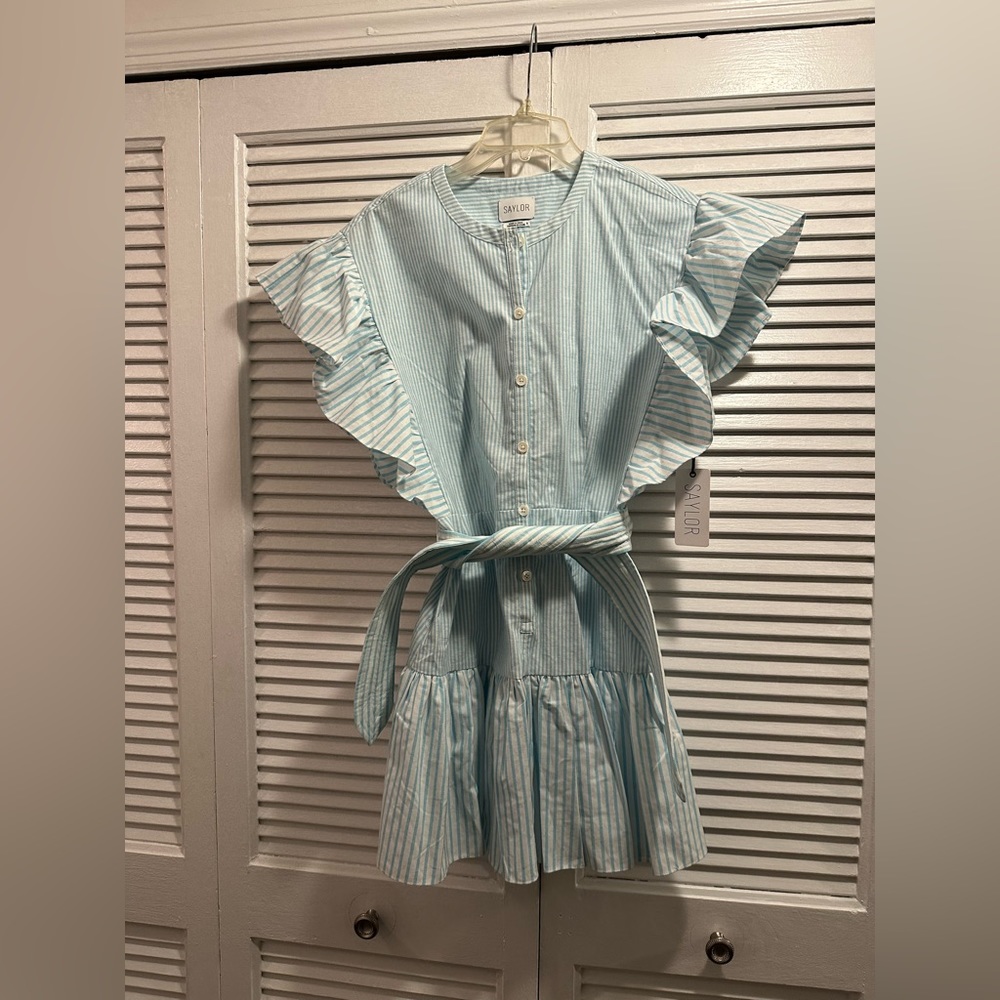 NWT: Saylor Mini Striped Dress